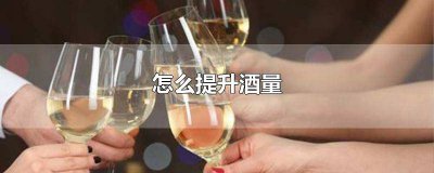 ​怎么可以提升酒量 怎样提高酒量